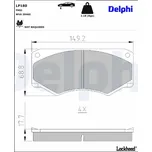 Sada brzdových destiček, kotoučová brzda DELPHI LP180