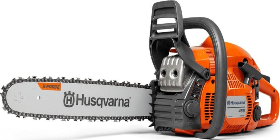 Benzínová řetězová pila Husqvarna 450 II (lišta a řetěz 15, .325 palců, 1,3 mm) - SUPER CENA !