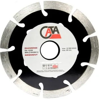Řezný kotouč Kotouč řezný diamantový segmentový 125mm CATA