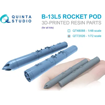 Plastikový model 1/72 B-13L5 rocket pods, 2 pcs.
