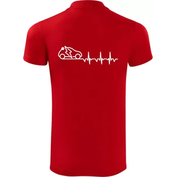 Pánská košile Ekg elektromobil - Polokošile Victory sportovní (dresovina) - XL ( Červená )