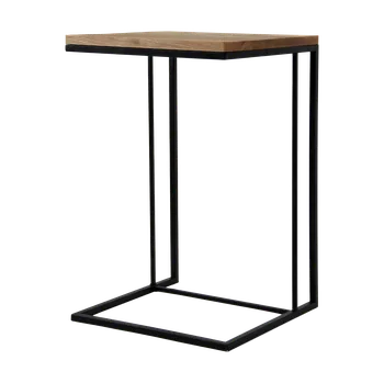 Konferenční stolek loftyourdesign Odkládací stolek Avila Barva: Rustikální dub černý