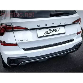 Tuning Práh pátých dveří - černý lesklý klavírlak, Kamiq Facelift od r.v. 11/2023 (Škoda Kamiq od r.v. 11/2023 )