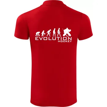 Pánská košile Evoluce Hockey brankář - Polokošile Victory sportovní (dresovina) - 2XL ( Červená )