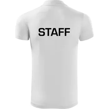 Pánská košile Staff - Polokošile Victory sportovní (dresovina) - 3XL ( Bílá )