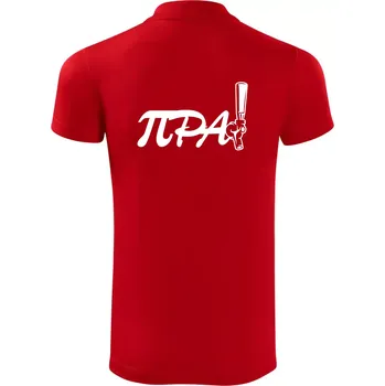 Pánská košile Pípa matematika - Polokošile Victory sportovní (dresovina) - 3XL ( Červená )