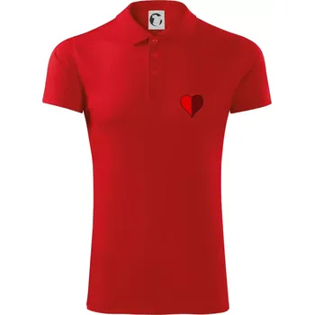 Pánská košile Prší - Červený - prso - Polokošile Victory sportovní (dresovina) - L ( Červená )