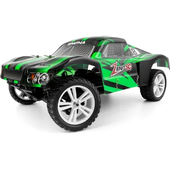 RC model auta HiMOTO 1:10 Short Course SPATHA Brushless 2,4 GHz RTR set, zelená