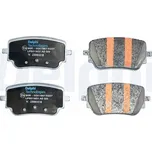 Sada brzdových destiček, kotoučová brzda DELPHI LP5016EV