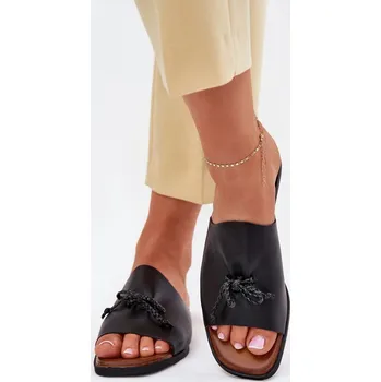 Dámské pantofle Pantofle Step in Style z ekokože- plochá podrážka, 36 i240_214379_2:36