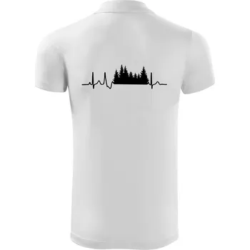 Pánská košile EKG les - Polokošile Victory sportovní (dresovina) - 3XL ( Bílá )