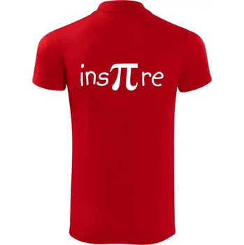 Pánská košile Inspire matematika - Polokošile Victory sportovní (dresovina) - 3XL ( Červená )