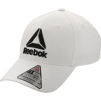 Pokrývka hlavy kšiltovka Reebok Performance Active Enhanced Baseball - White one size