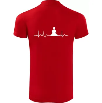 Pánská košile Ekg Budha - Polokošile Victory sportovní (dresovina) - 3XL ( Červená )