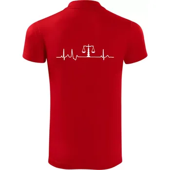 Pánská košile EKG soudce - Polokošile Victory sportovní (dresovina) - 2XL ( Červená )