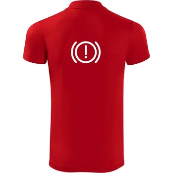 Pánská košile Brzda ikona - Polokošile Victory sportovní (dresovina) - 3XL ( Červená )