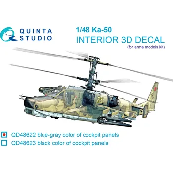 Plastikový model 1/48 Ka-50 (blue-gray panels) 3D&col.Int.(ARMA)