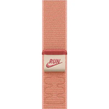 Chytré hodinky Apple Watch 46mm Alpenglow Pink provlékací sportovní řemínek Nike