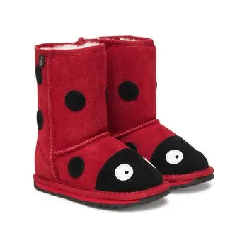 Dívčí sněhule Sněhule EMU Australia Lady Bird K10111 Červená 28