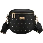 Peterson Černá dámská ledvinka zdobená cvočky PTN MIS-03 Velikost: ONE SIZE