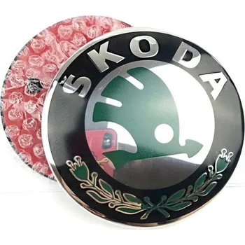 2 ks 90mm auto emblém samolepka přední maska a zadní kufr pro Škoda Octavia 2 3 A5 A7 Kodiaq Fabia Rapid 3 Karoq Superb VRS různé barvy
