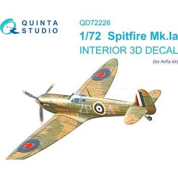 Plastikový model 1/72 Spitfire Mk.Ia 3D-Print&col.Interior (AIRF)
