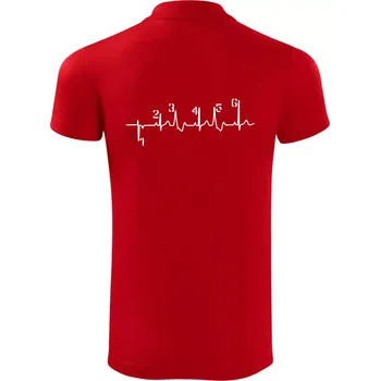 Pánská košile Moto EKG řazení - Polokošile Victory sportovní (dresovina) - 3XL ( Červená )