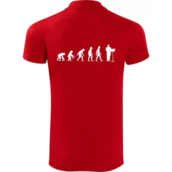 Pánská košile Evoluce sbormistr zepředu - Polokošile Victory sportovní (dresovina) - XL ( Červená )