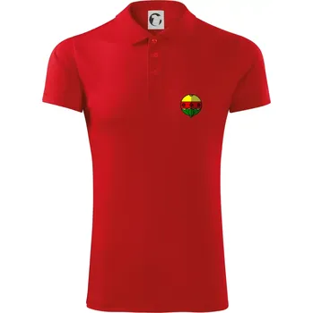 Pánská košile Prší - Kule - prso - Polokošile Victory sportovní (dresovina) - L ( Červená )