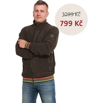 Pánská mikina Mikina BROUSEK tm.khaki L