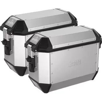 Zavazadlo na motocykl Givi ALA36A Pack2 Hliníkové boční kufry 2x36 (Givi TREKKER ALASKA)