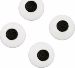 Cukrová ozdoba - OČI velké / 57 g (Wilton)