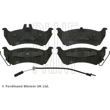 Brzdová destička Sada brzdových destiček, kotoučová brzda BLUE PRINT ADU174259