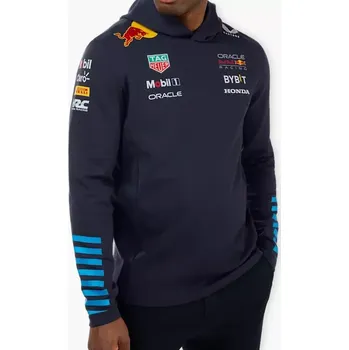 Pánská mikina Red Bull team mikina s kapucí modrá