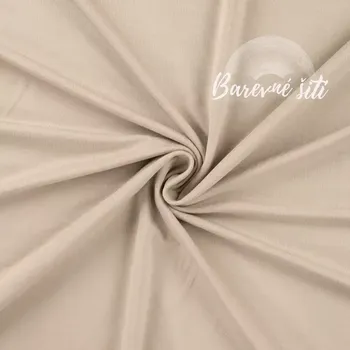 Bambusový úplet Písková (E) (Měkké a hebké bambusové úplety)