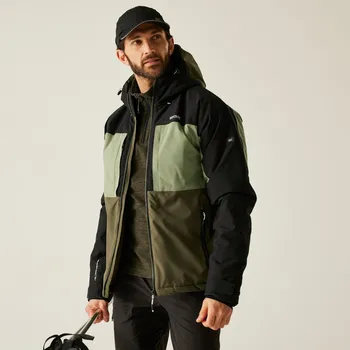 Pánská bunda Regatta MALAND INSULATED oil green - Zelená, M