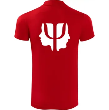 Pánská košile Psychologie hlavy - Polokošile Victory sportovní (dresovina) - 3XL ( Červená )