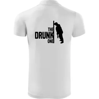 Pánská košile Bachelor party - The drunk one - Polokošile Victory sportovní (dresovina) - 3XL ( Bílá )