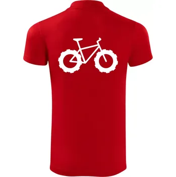 Pánská košile Fatbike - Polokošile Victory sportovní (dresovina) - 2XL ( Červená )