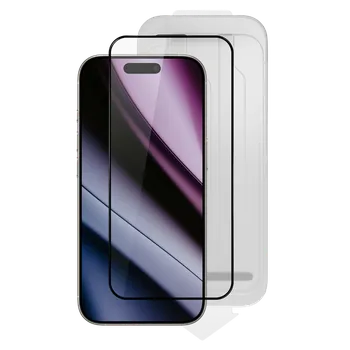 Sklo Epico Hero 3D Ultra-široké krytí s jednokrokovým aplikátorem proti prachu iPhone Air čirá