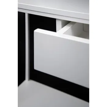 Konzolový stolek loftyourdesign Konzolový stolek Parma Barva: Bílá