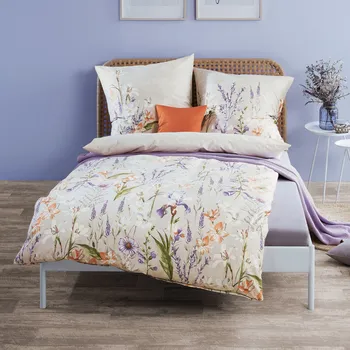 Povlečení Kaeppel | Flanelové povlečení Lily creme 140x200, 70x90