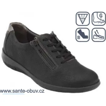 Dámská zdravotní obuv SANTÉ CS/6657 BLACK vych. obuv vel.37-42, černá - 41
