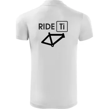 Pánská košile Ride Ti - Polokošile Victory sportovní (dresovina) - 3XL ( Bílá )