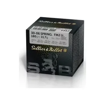 Příslušenství pro sportovní střelbu Puškové náboje Sellier & Bellot 30-06 SPRING. FMJ - 50ks bulk