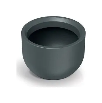 Květináč Květináč MOLTA ROUND 40 cm - barva: grafit