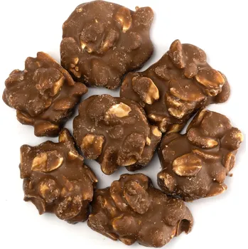 NUTSMAN Arašídové hrudky v mléčné čokoládě Množství: 250 g