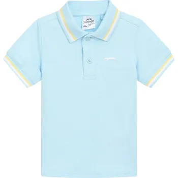 Chlapecké tričko Slazenger Tipped Polo Infant Powder Blue 3-4 roky