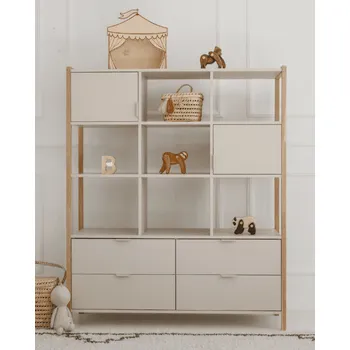 regál ArtBel Široký regál VERSA | latte