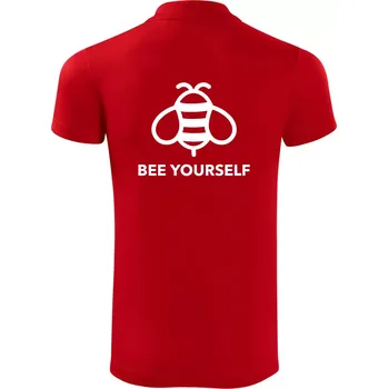 Pánská košile Bee yourself - Polokošile Victory sportovní (dresovina) - 2XL ( Červená )